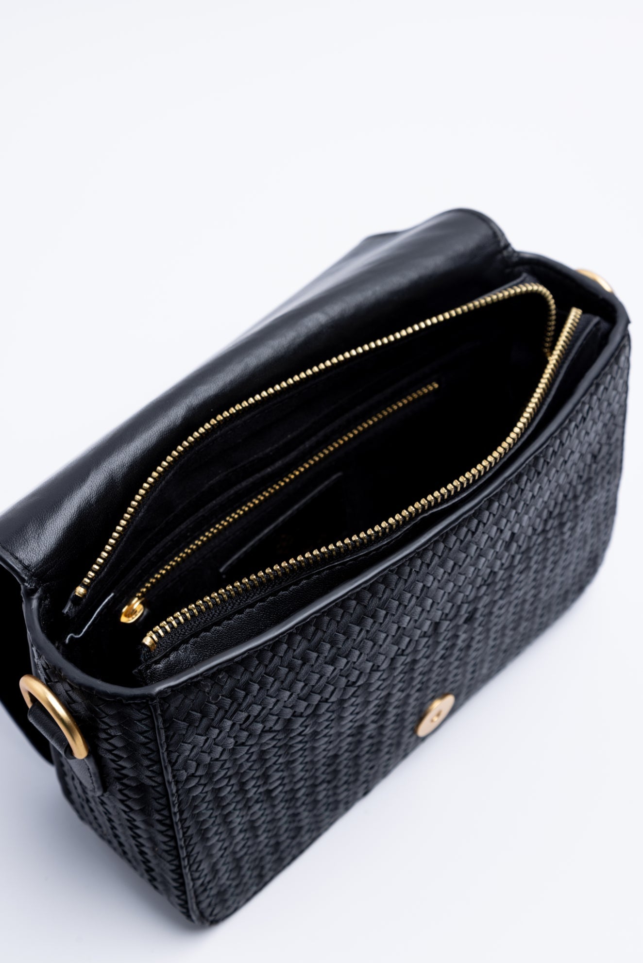 Elsa Woven Crossbody Bag - Lanamara