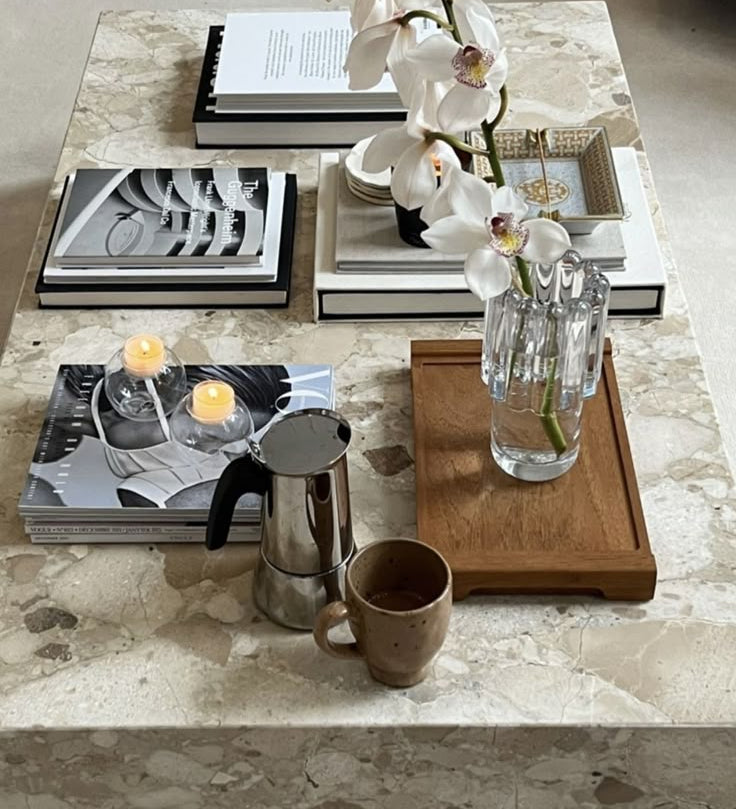 THE ART OF COFFEE TABLE STYLING