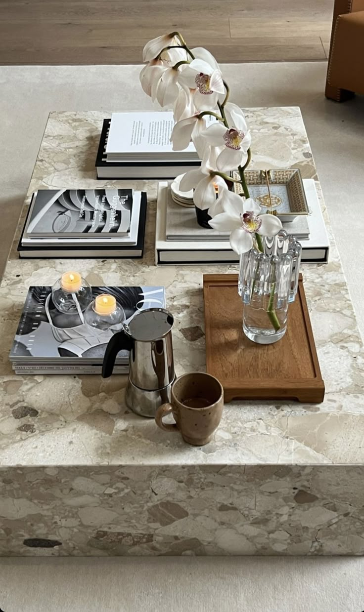 THE ART OF COFFEE TABLE STYLING