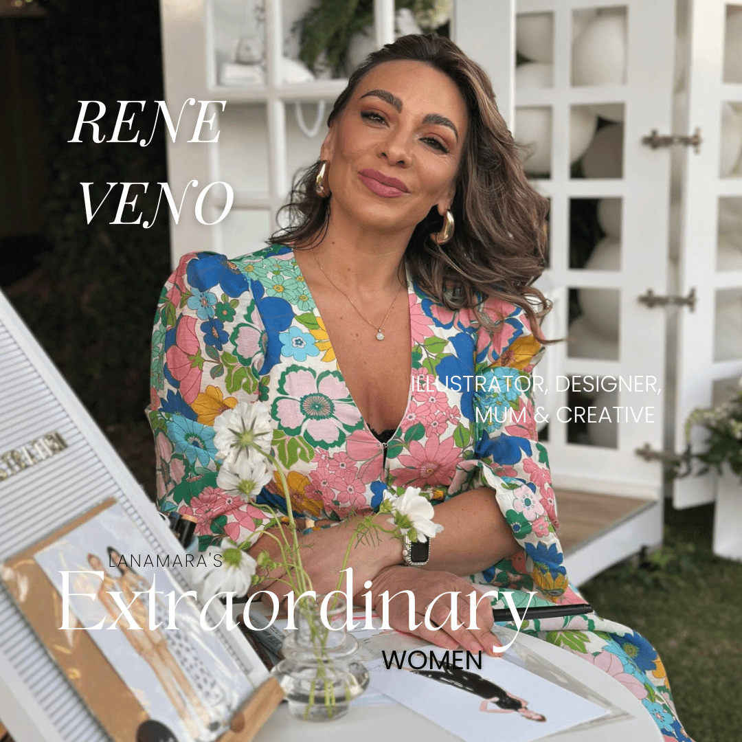 FASHION ILLUSTRATOR & DESIGNER RENE VENO - Lanamara