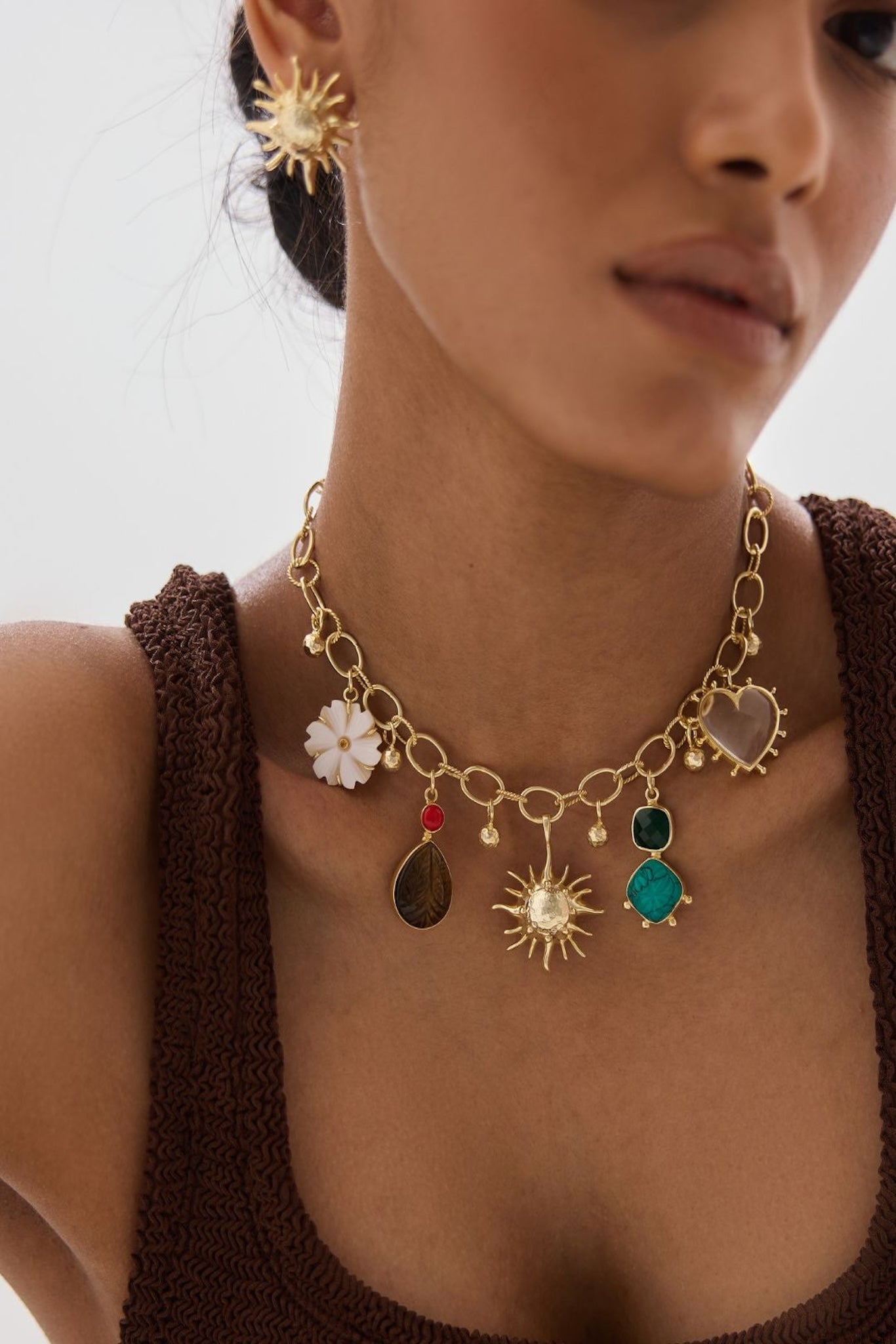 Capri Charm Necklace - Lanamara