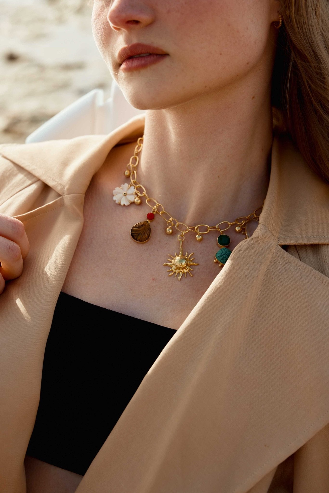 Capri Charm Necklace - Last item - Lanamara