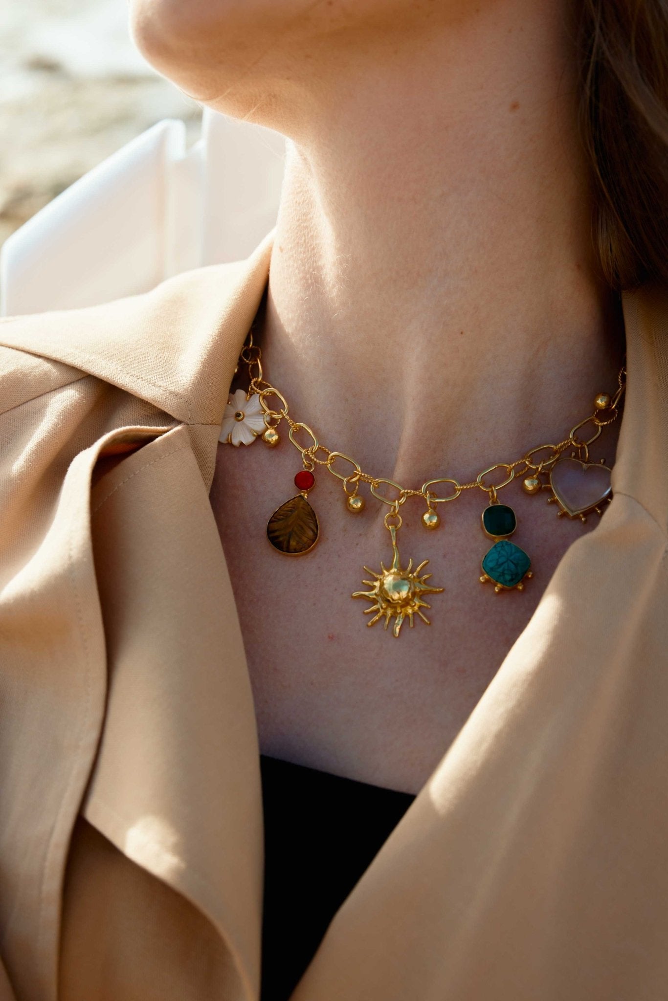 Capri Charm Necklace - Last item - Lanamara