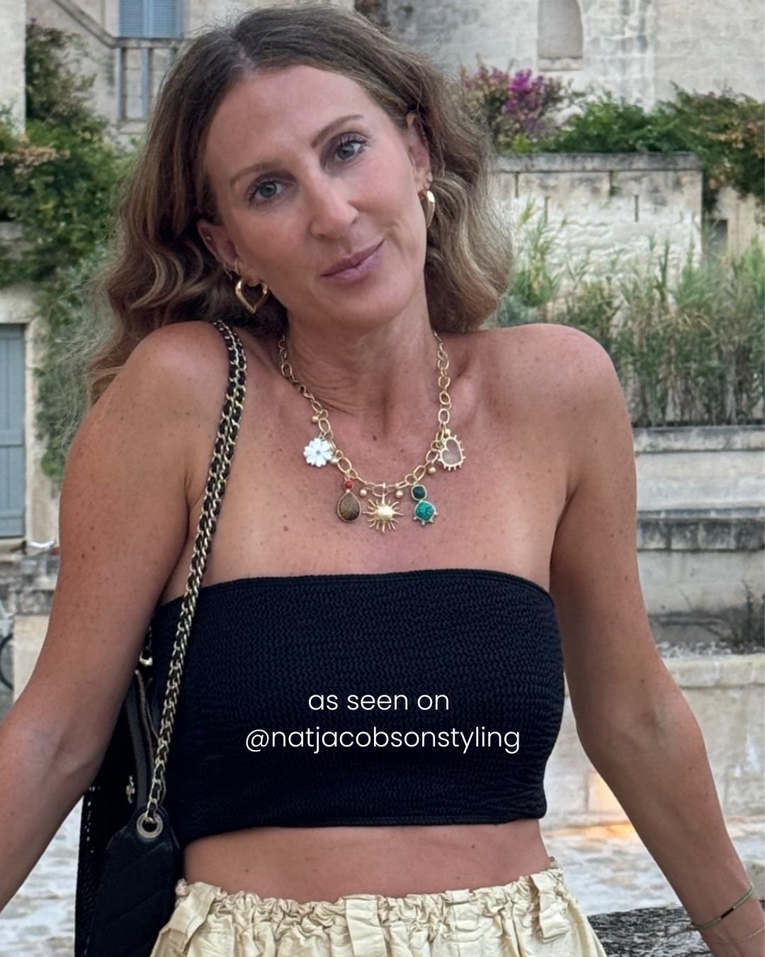 Capri Charm Necklace - Last item - Lanamara