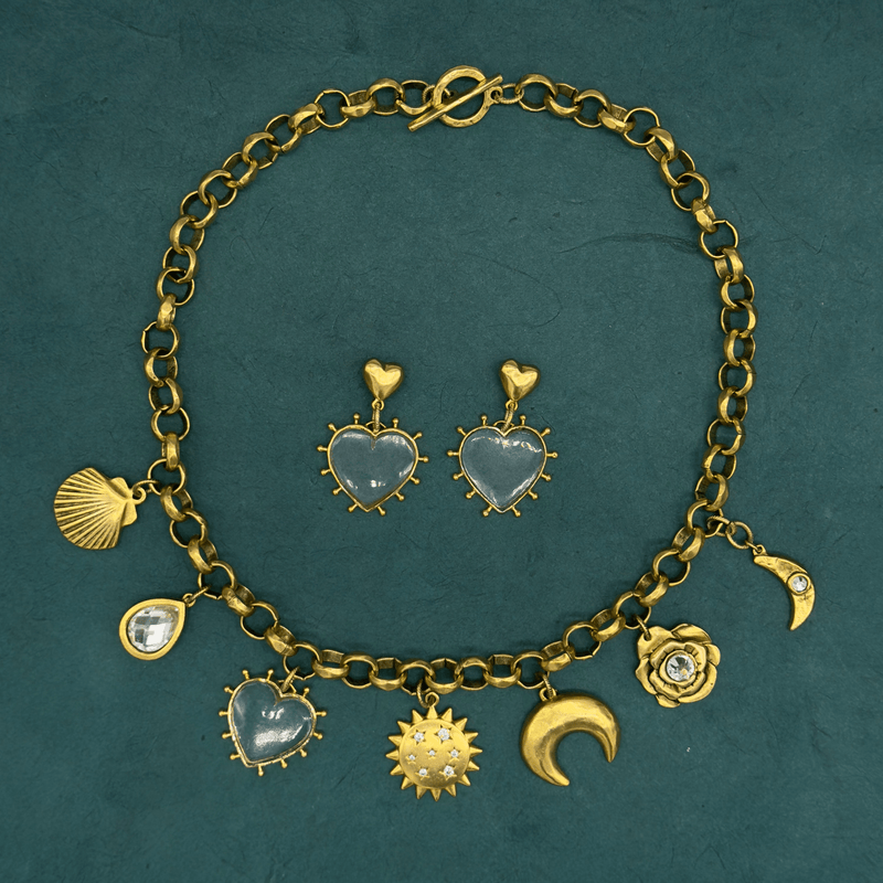 Celestial Charm Necklace - Lanamara