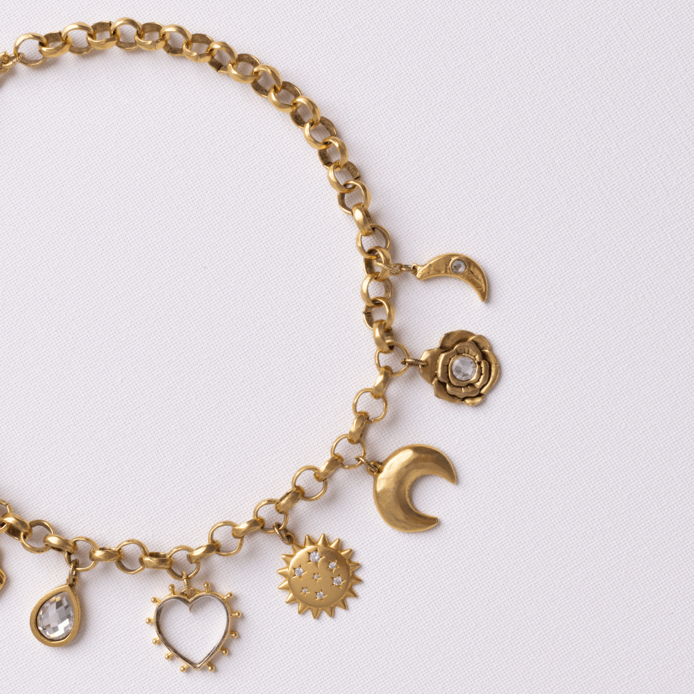 Celestial Charm Necklace - Lanamara