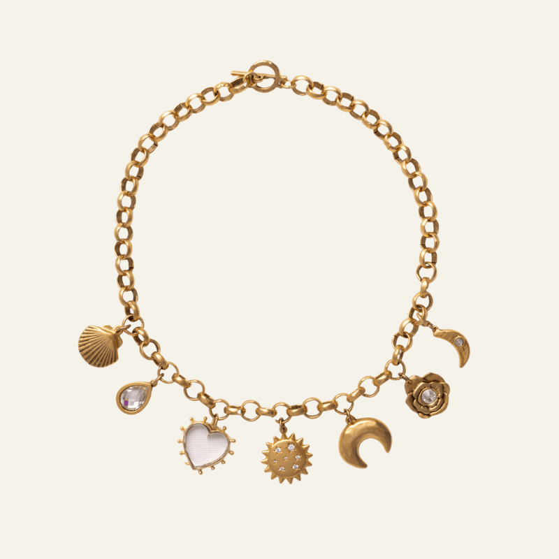 Celestial Charm Necklace - Lanamara