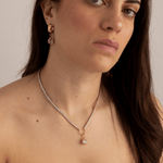 Clarity Tennis Necklace – Pear - Lanamara