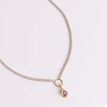 Clarity Tennis Necklace – Pear - Lanamara