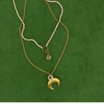 Crescent Necklace - Lanamara