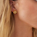 Daisy Studs - Pearl - Lanamara