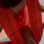 Eclectic Lapis Pendant Necklace - Lanamara