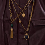 Eclectic Lapis Pendant Necklace - Lanamara