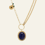 Eclectic Lapis Pendant Necklace - Lanamara