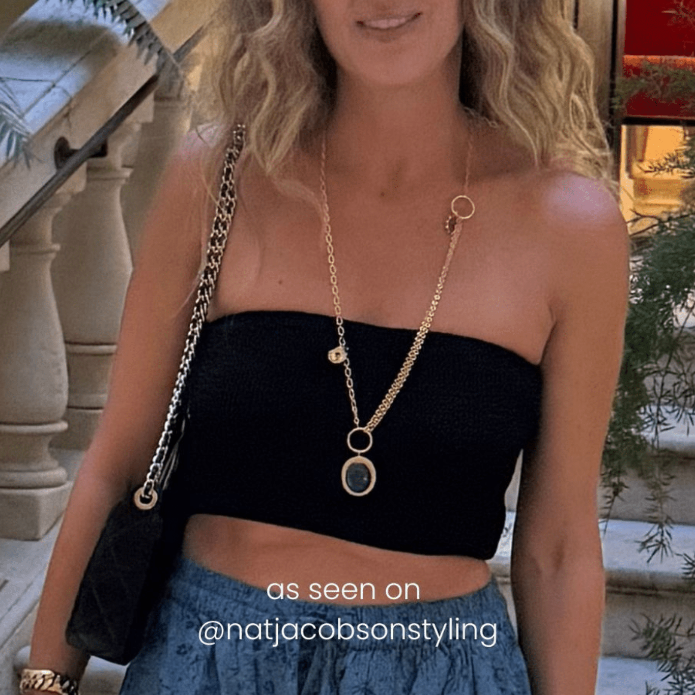 Eclectic Lapis Pendant Necklace - Lanamara