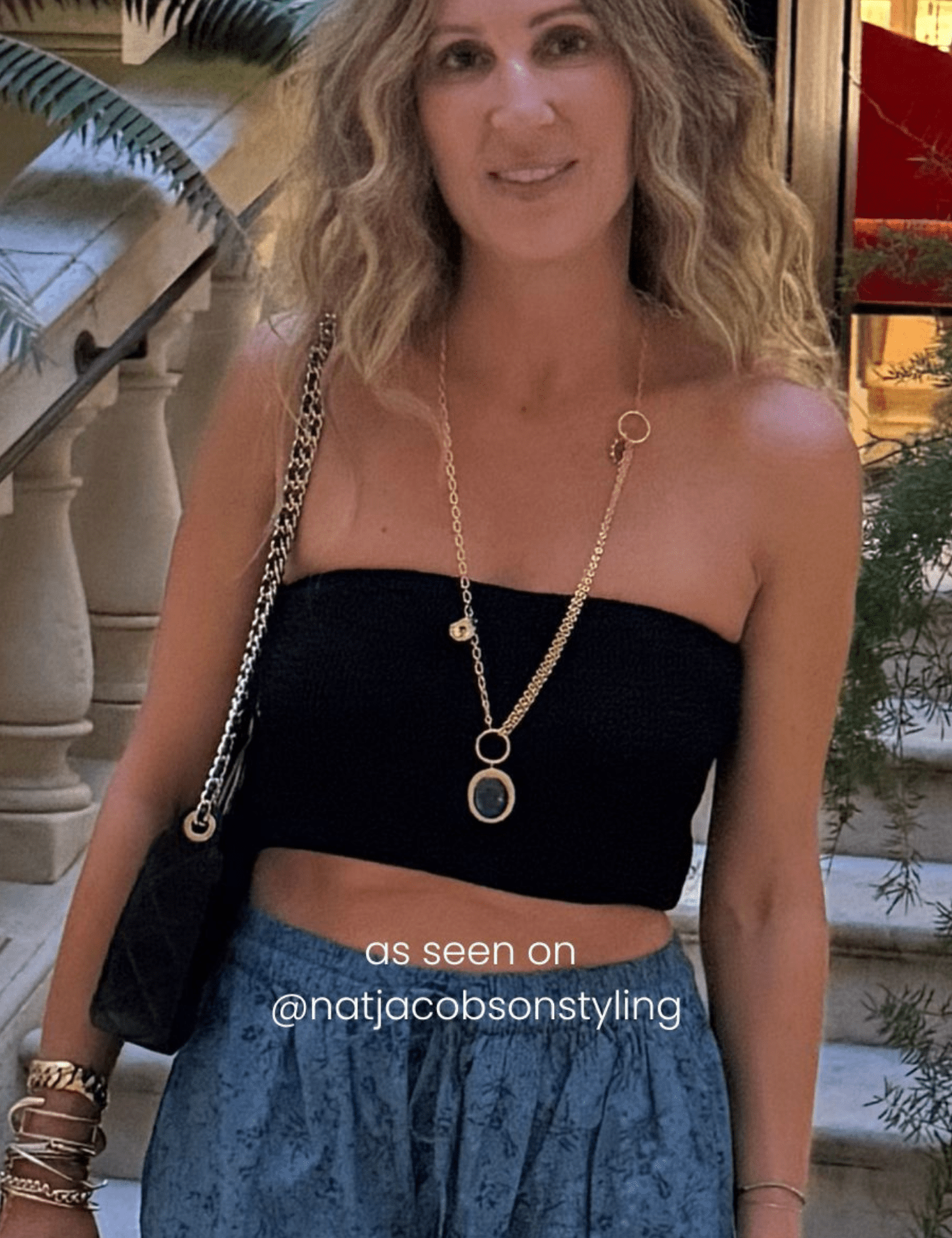 Eclectic Lapis Pendant Necklace - Lanamara