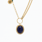 Eclectic Lapis Pendant Necklace - Lanamara
