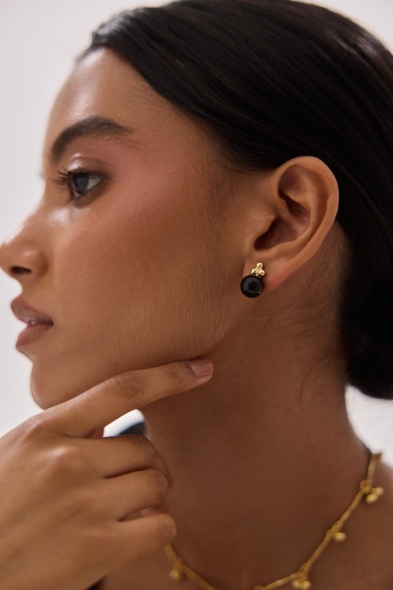 Eclectic Onyx Stud Earrings - Lanamara