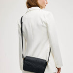 Elsa Woven Crossbody Bag - Lanamara