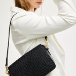 Elsa Woven Crossbody Bag - Lanamara
