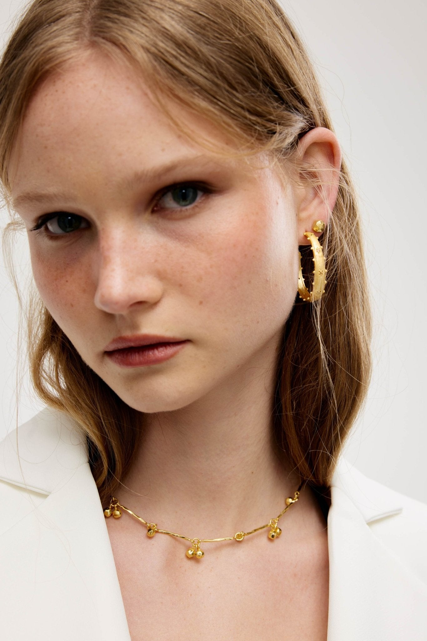 Etoile Hoop Earrings | Shipping late October - Lanamara