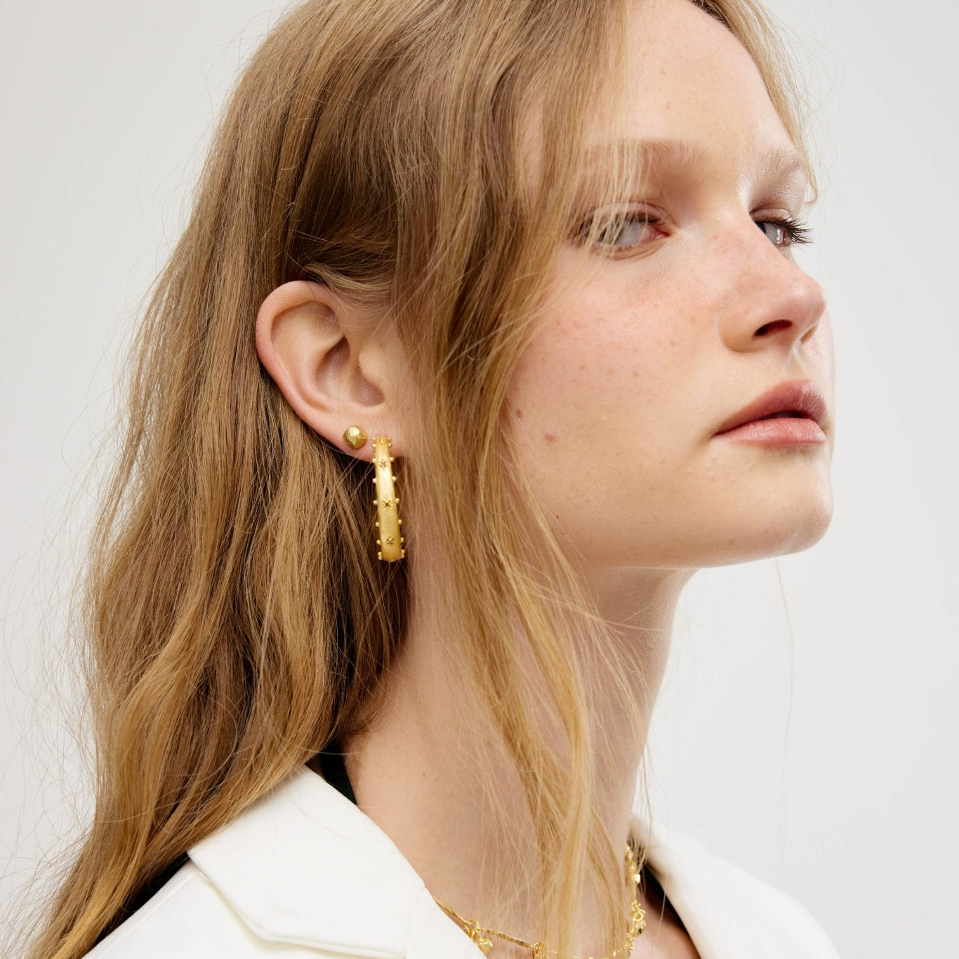 Etoile Hoop Earrings | Shipping late October - Lanamara