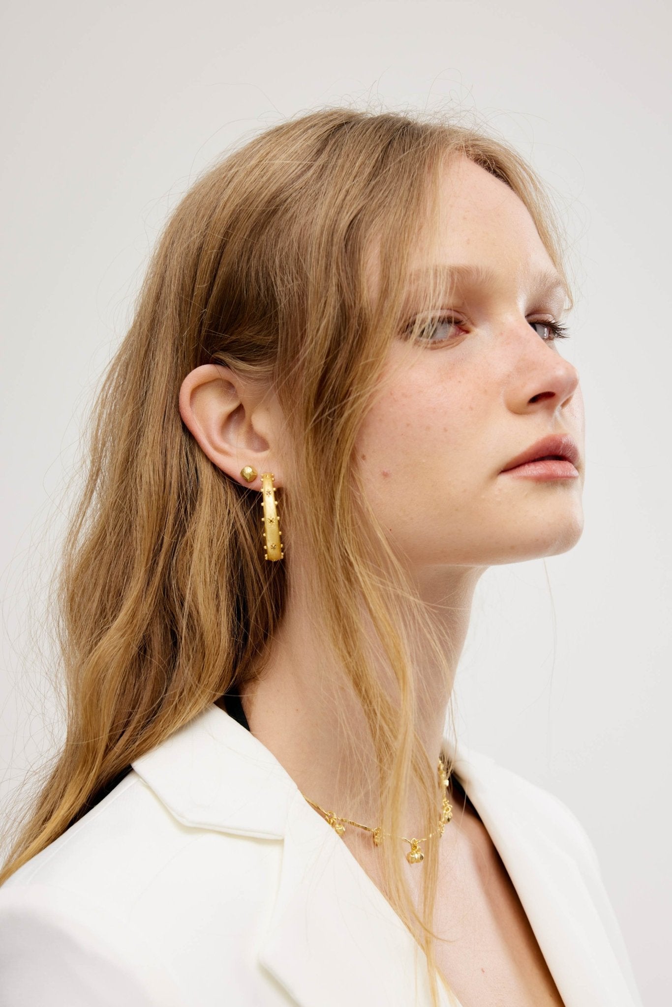 Etoile Hoop Earrings | Shipping late October - Lanamara