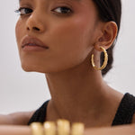 Etoile Hoop Earrings | Shipping late October - Lanamara