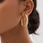 Etoile Hoop Earrings | Shipping late October - Lanamara