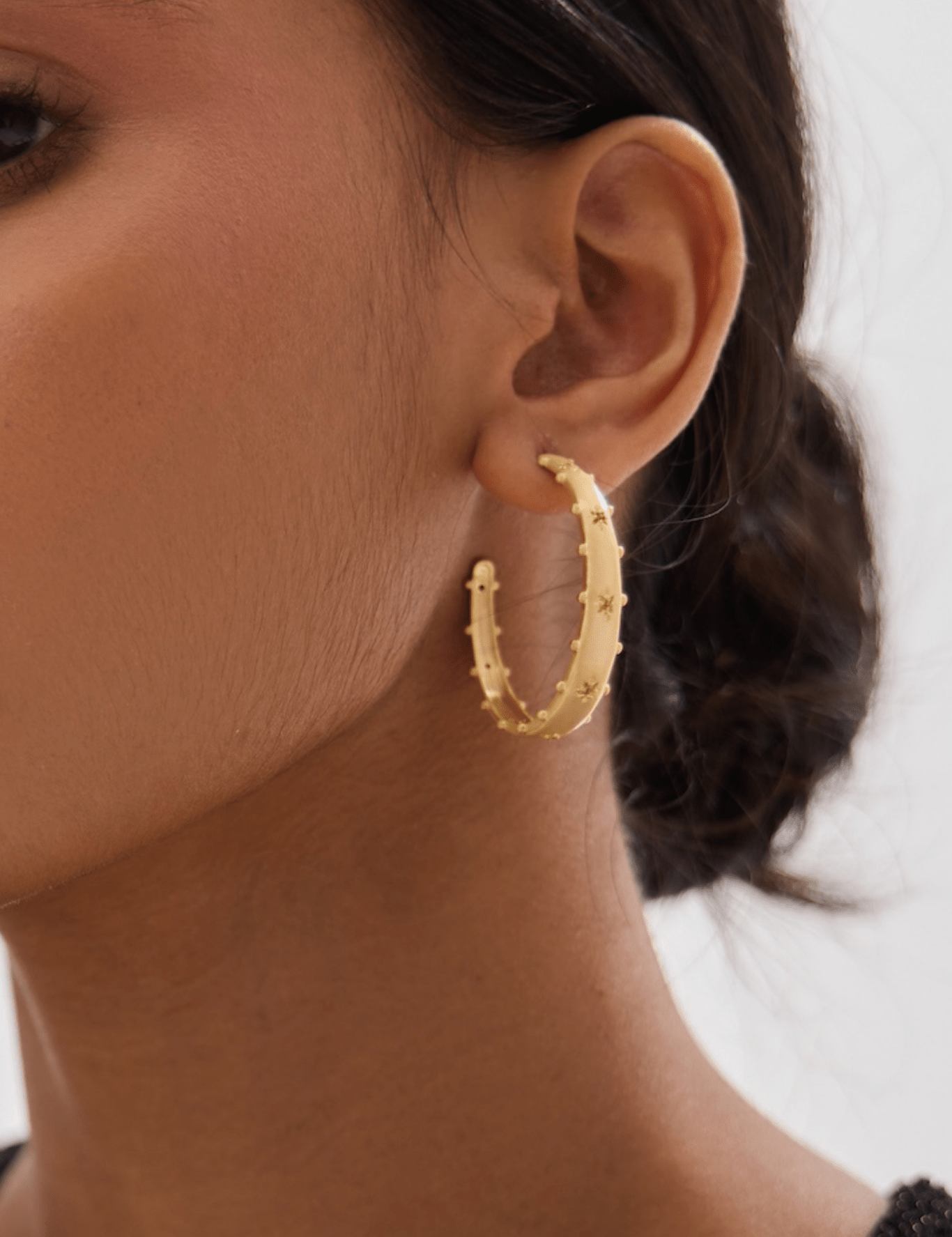 Etoile Hoop Earrings | Shipping late October - Lanamara