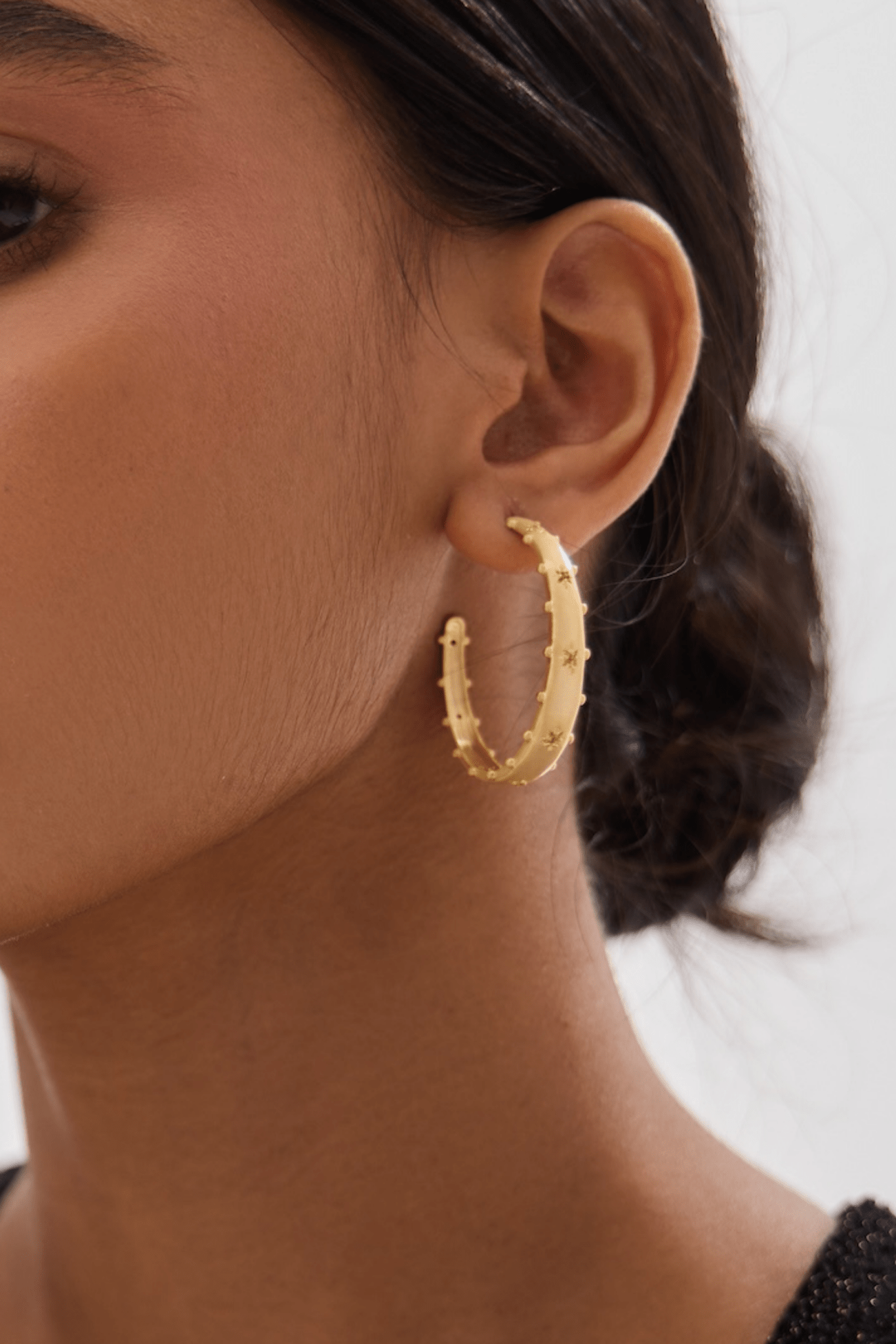 Etoile Hoop Earrings | Shipping late October - Lanamara
