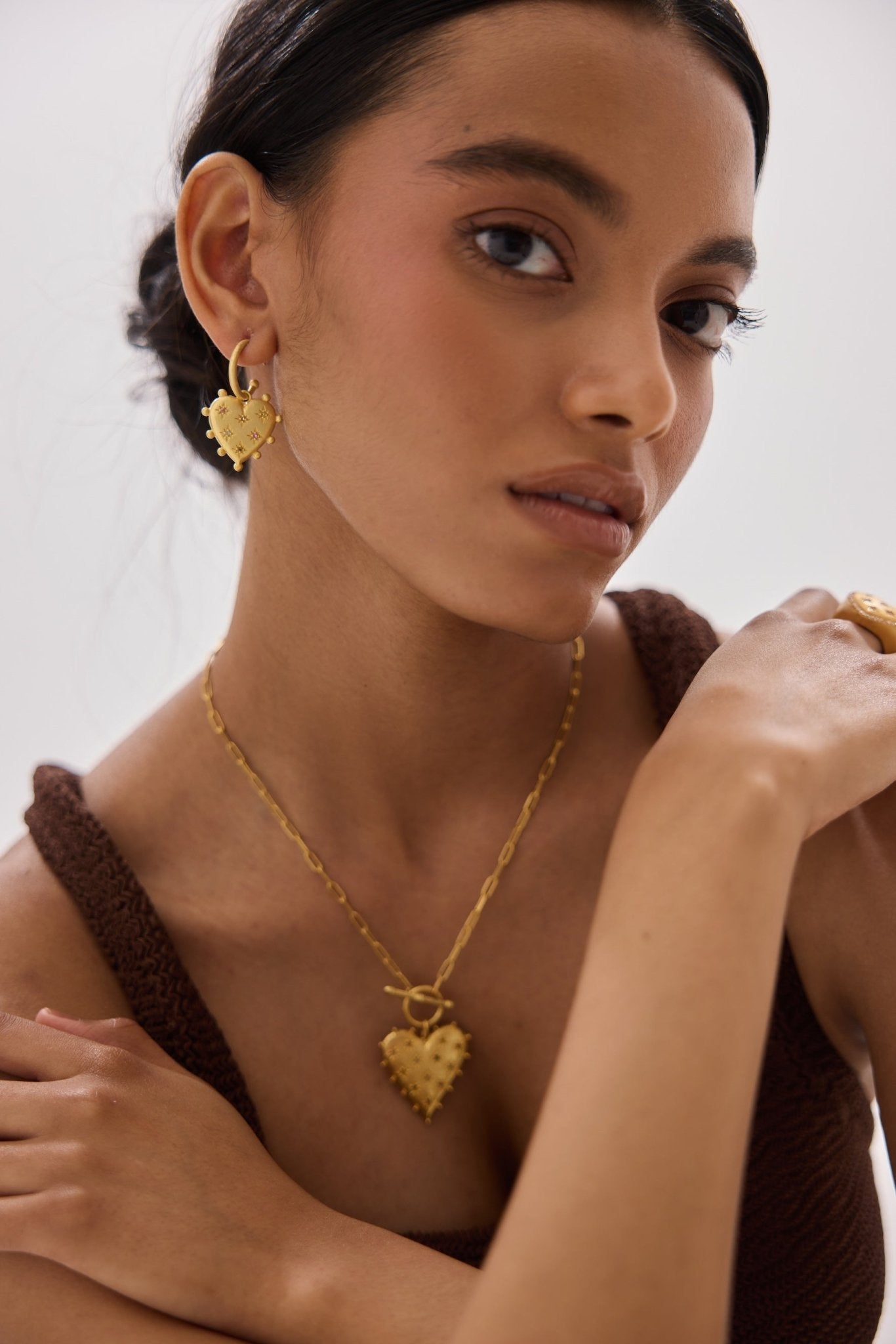 Heart Stopper Earrings - Lanamara