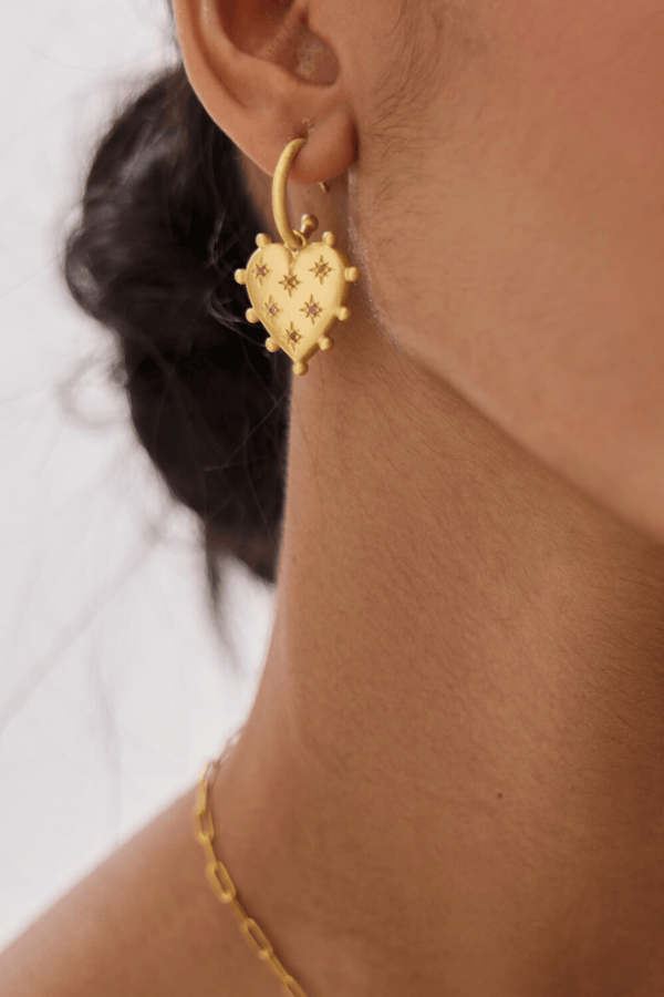 Heart Stopper Earrings - Lanamara