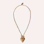 Lanamara Heart Pendant Necklace 18k gold plated