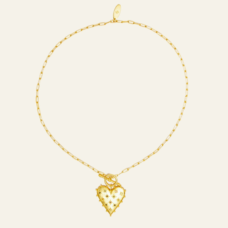 Heart Stopper Pendant Necklace - Lanamara