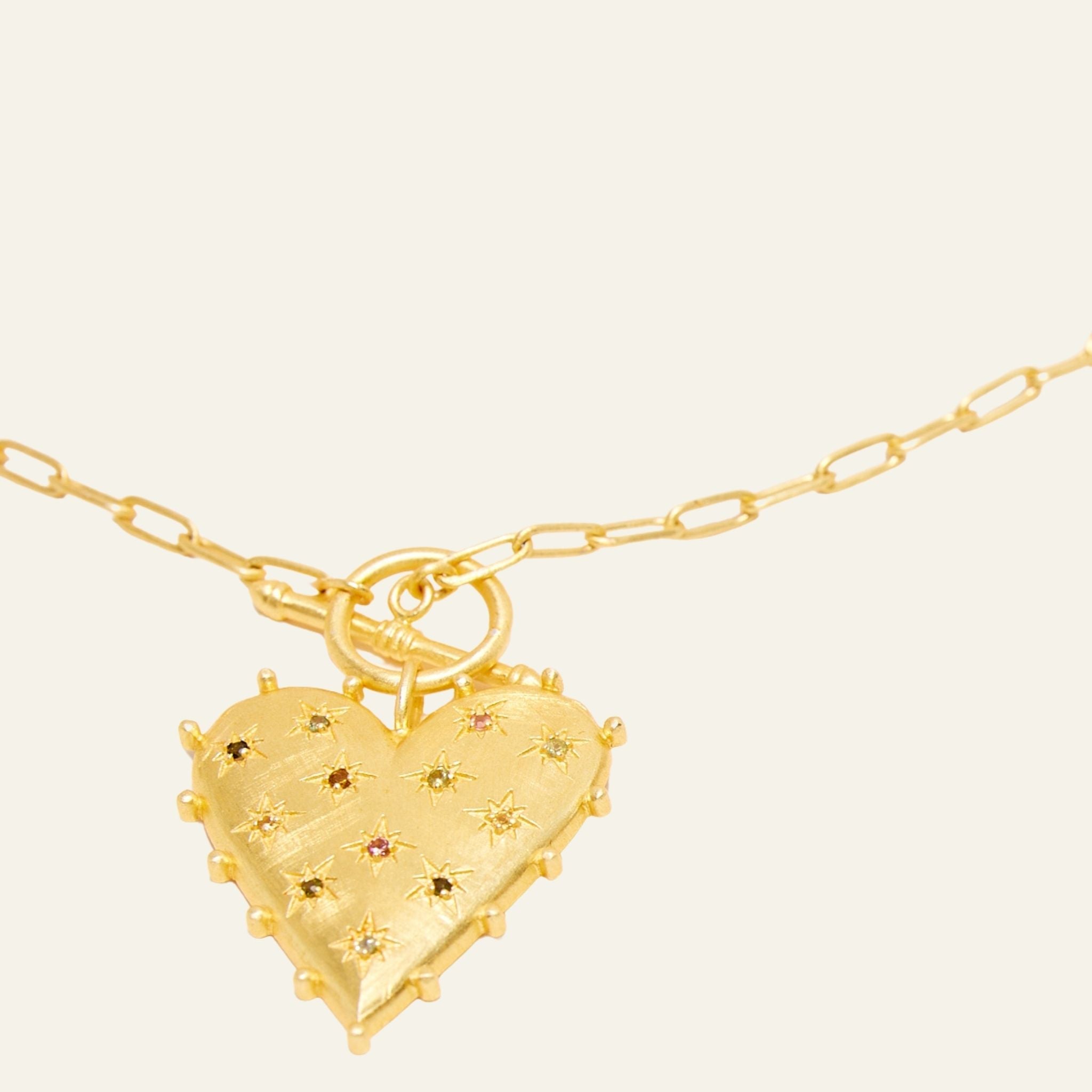 Heart Stopper Pendant Necklace - Lanamara