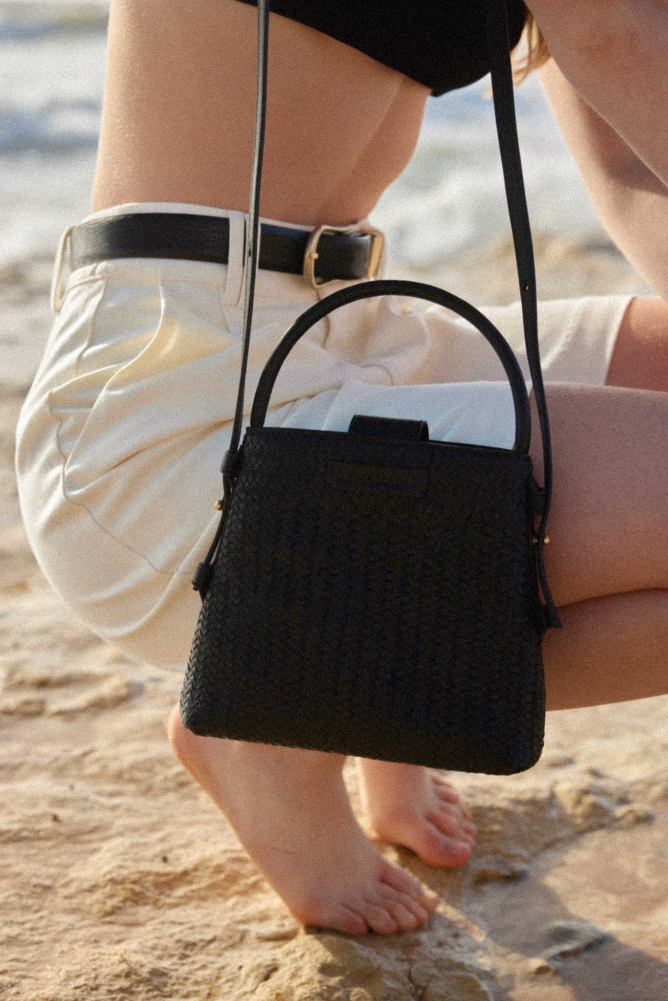 Luna Woven Bucket Bag - Lanamara