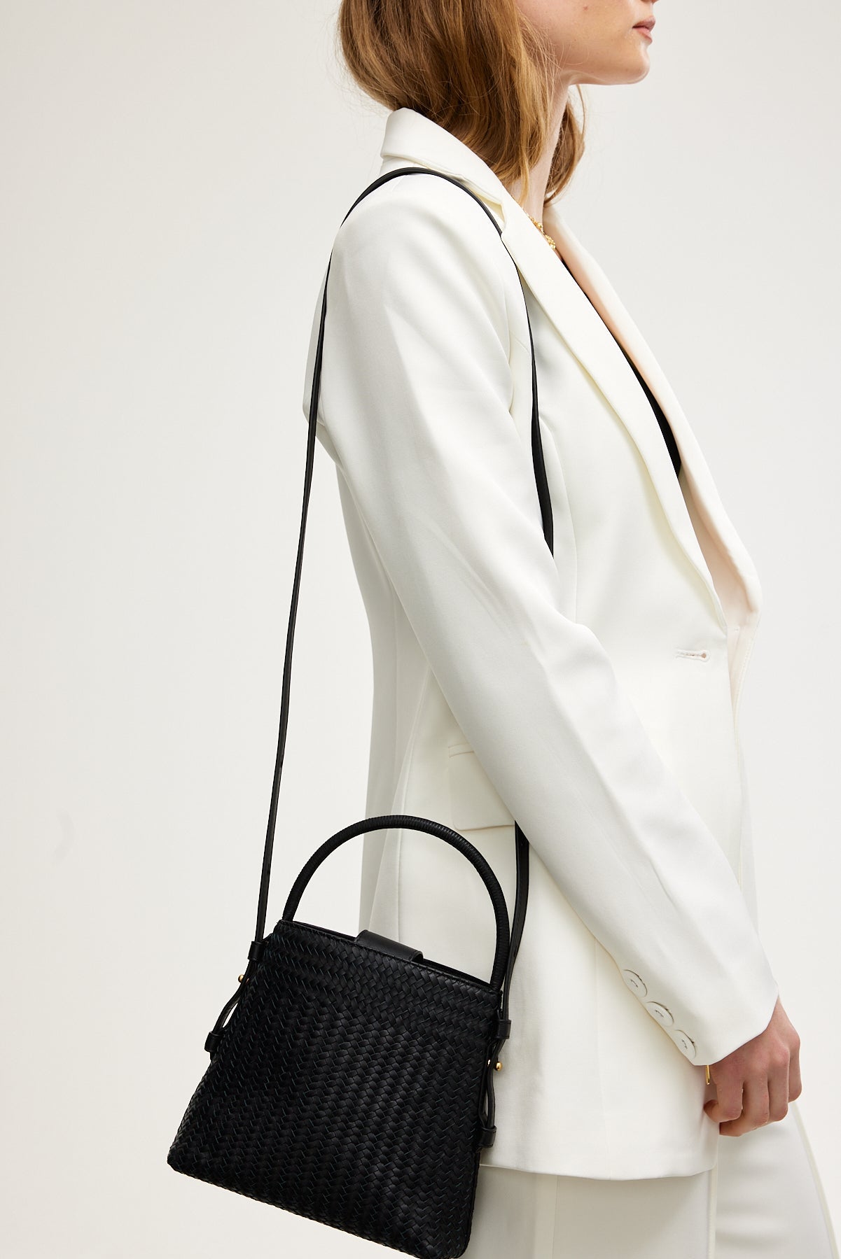 Luna Woven Bucket Bag - Lanamara
