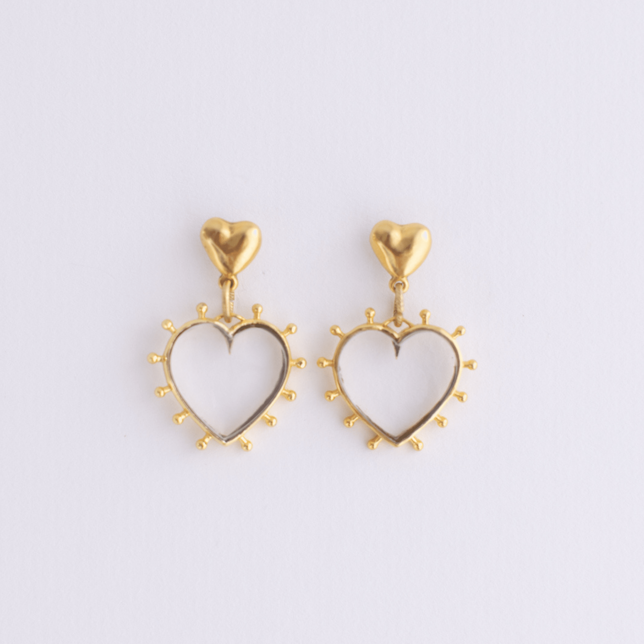 Open Hearted Earrings - Lanamara