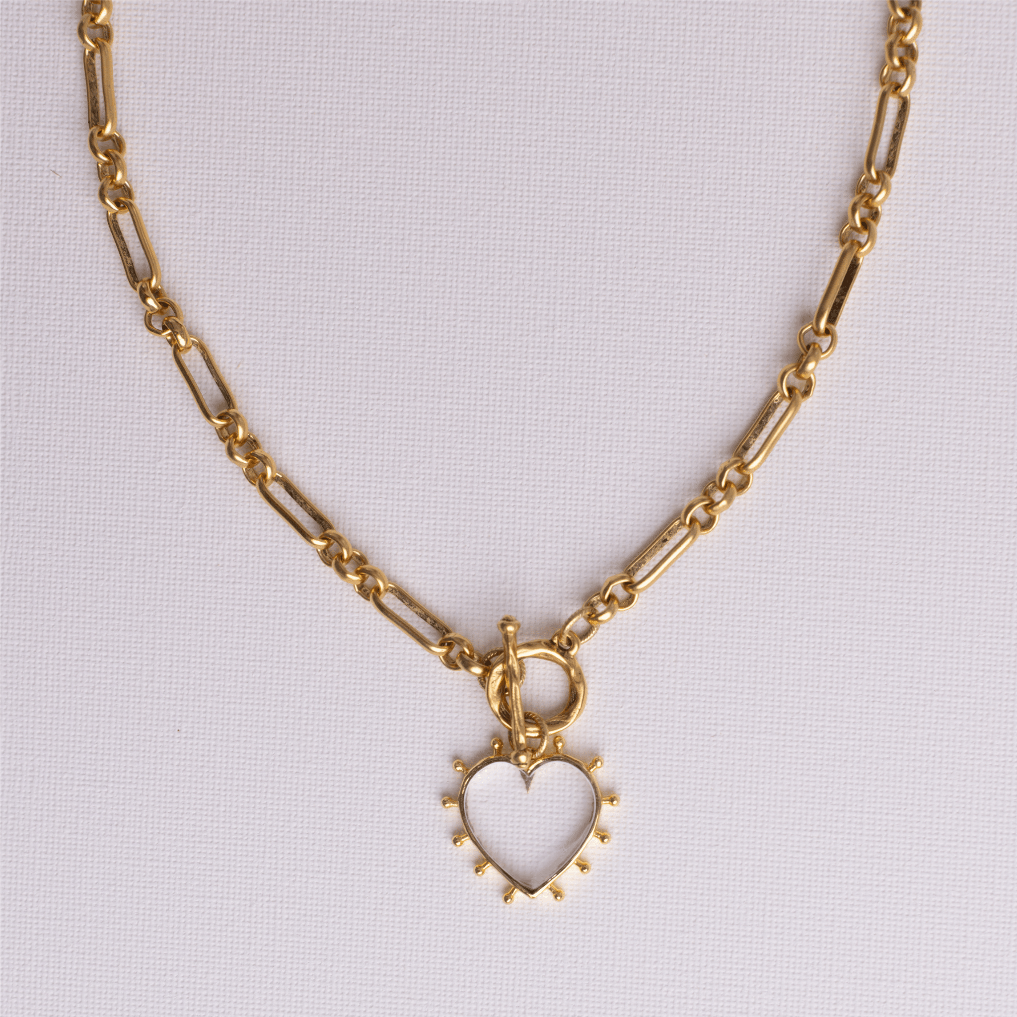 Open Hearted Necklace - Lanamara