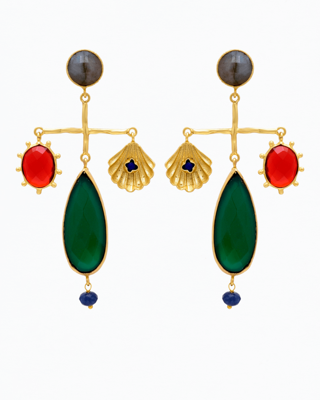 Paisley Charm Earrings - Lanamara