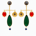 Paisley Charm Earrings - Lanamara