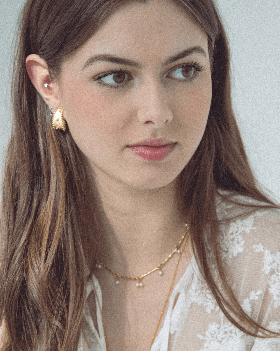 Paisley Huggie Hoops - Lanamara