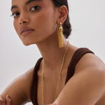 Paisley Tassel Earrings - Lanamara