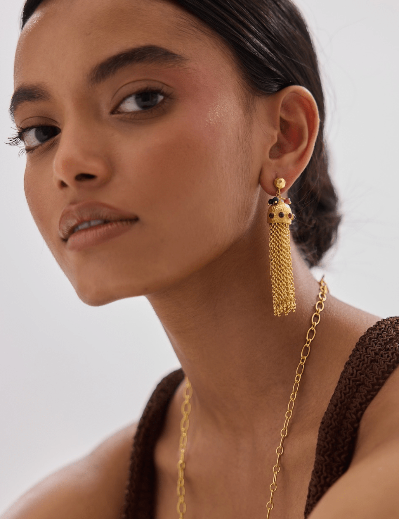 Paisley Tassel Earrings - Lanamara