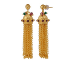 Paisley Tassel Earrings - Lanamara