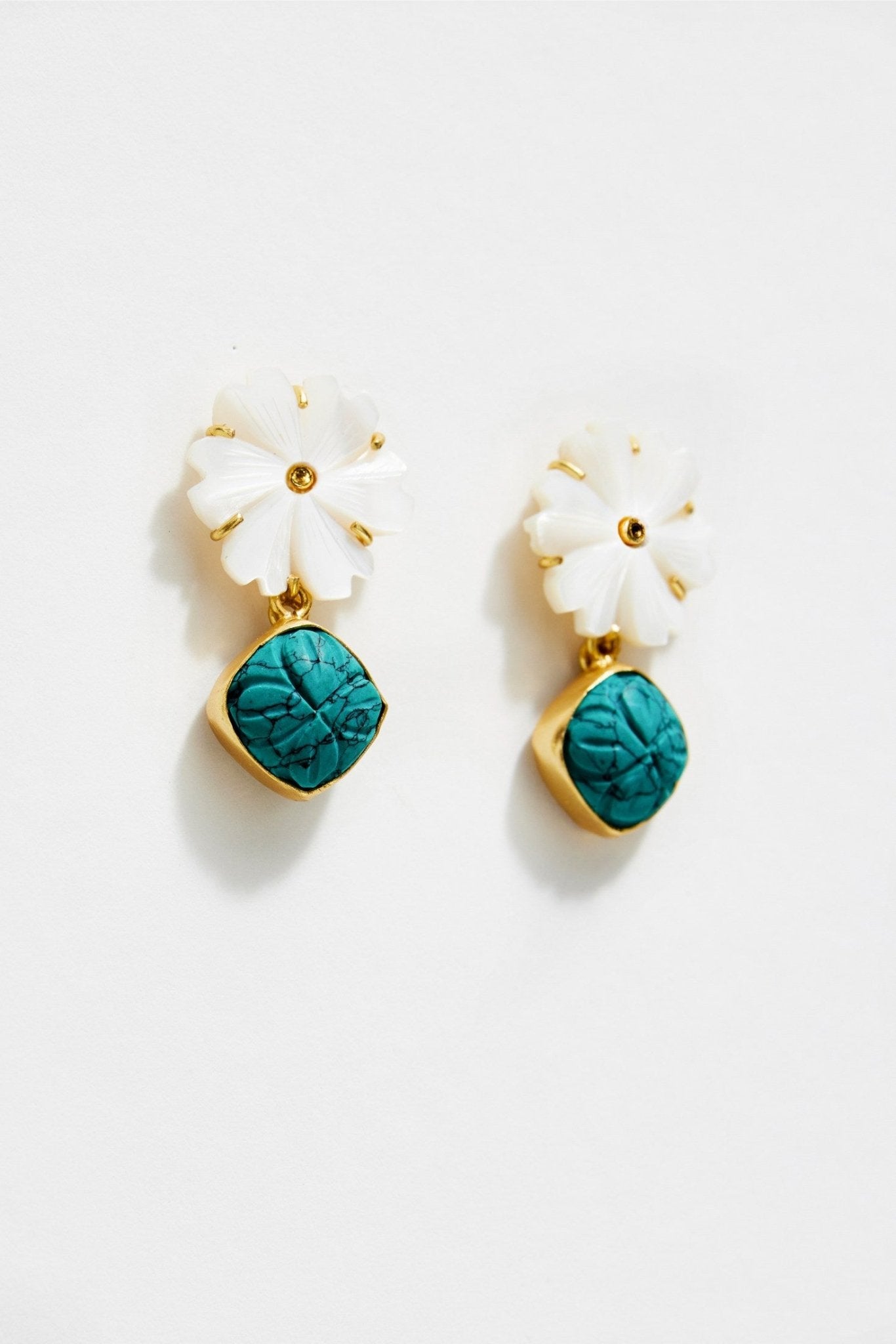 Paradiso Gia Earrings - Turquoise - Lanamara