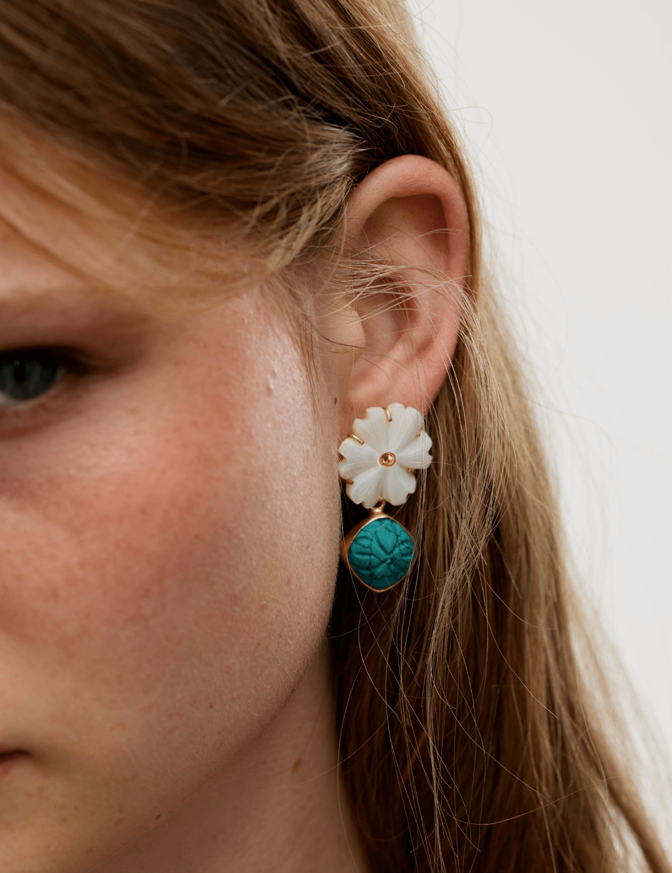 Paradiso Gia Earrings - Turquoise - Lanamara