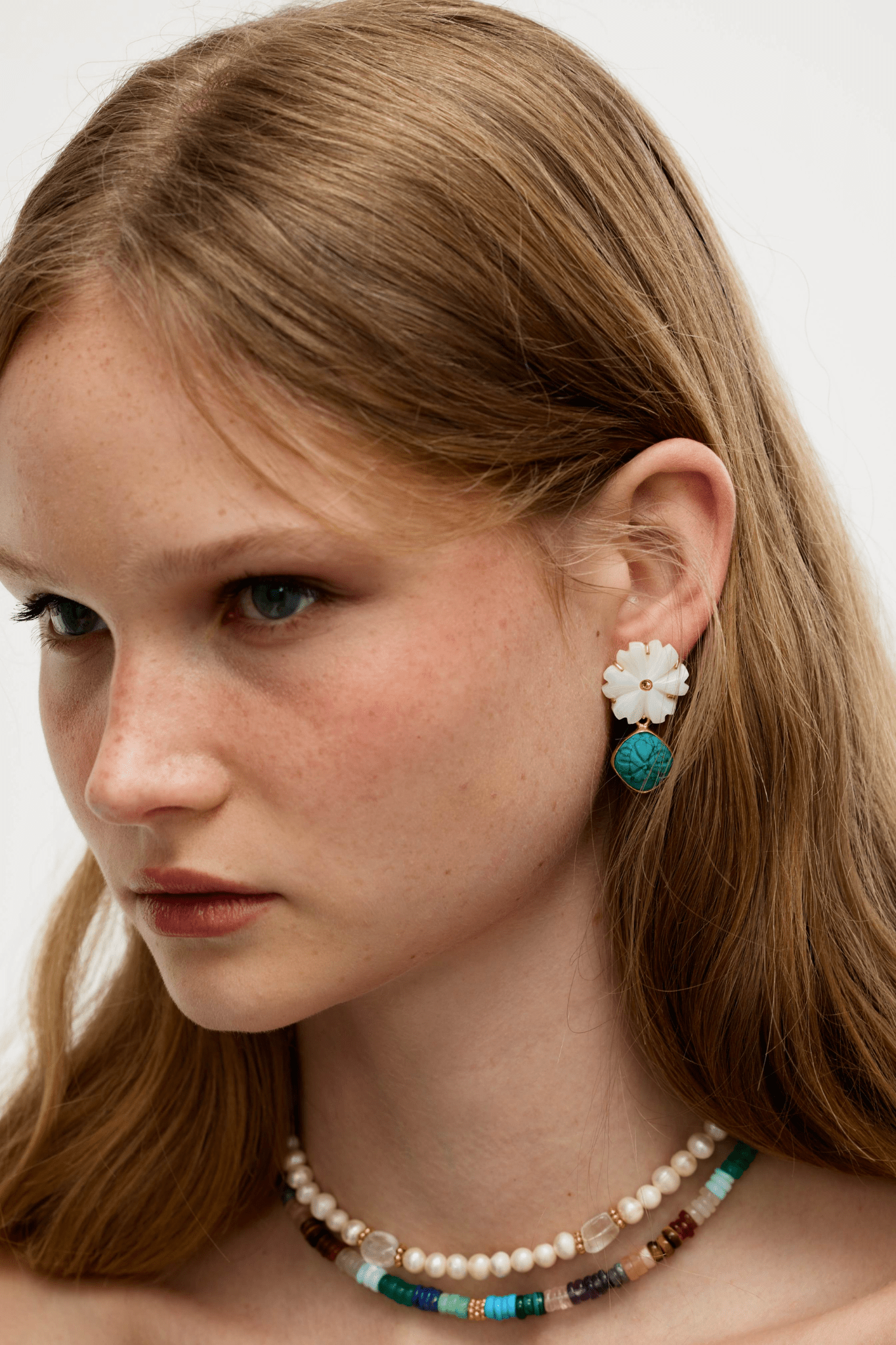 Paradiso Gia Earrings - Turquoise - Lanamara