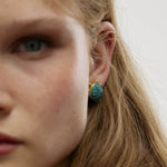 Paradiso India Stud - Turquoise - Lanamara